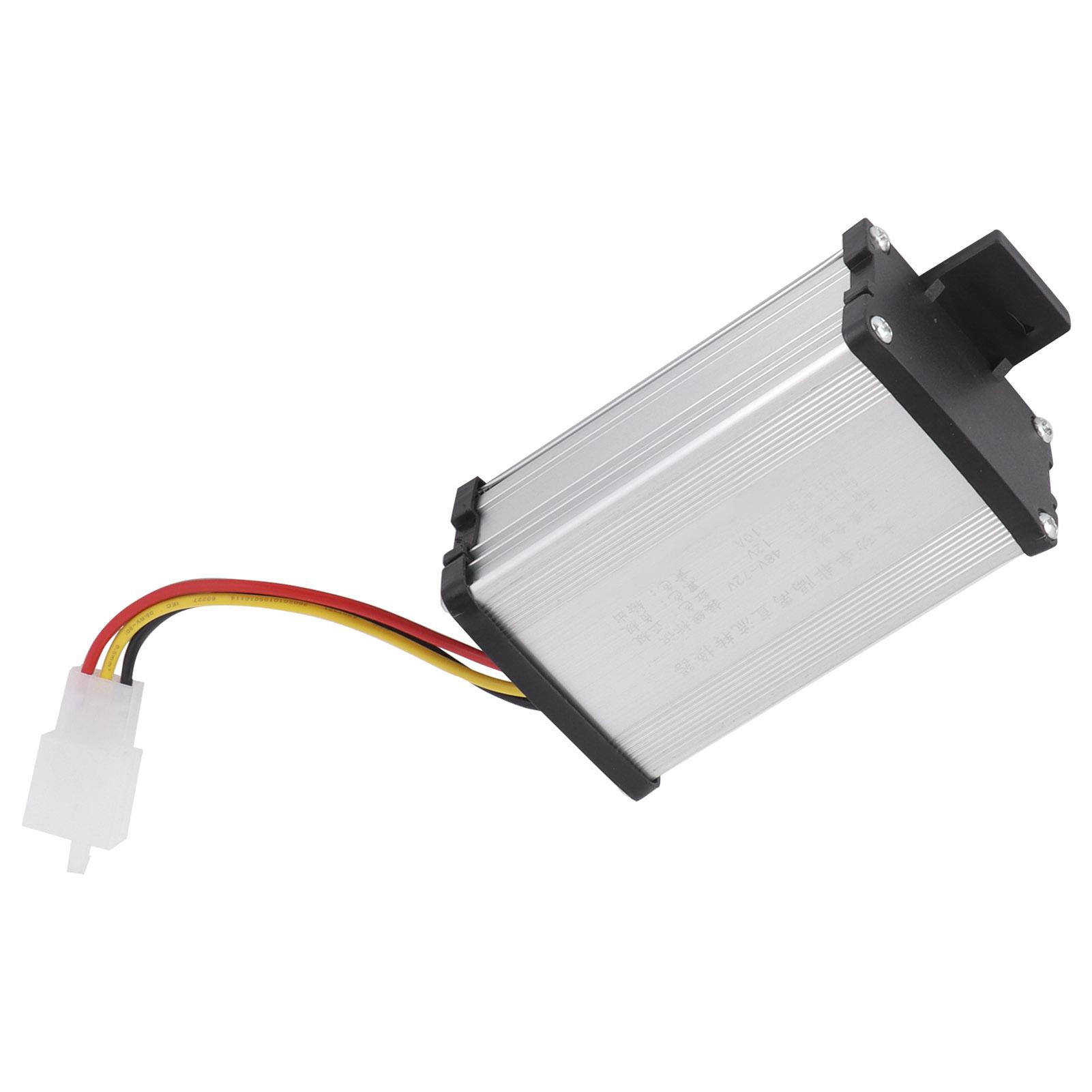 DC Voltage Transformer Converter Adapter Module 48V72V to 12V/10A Electric Vehicle Parts
DC Voltage Transformer Converter Adapter Module 48V72V to 12V/10A Electric Vehicle Parts