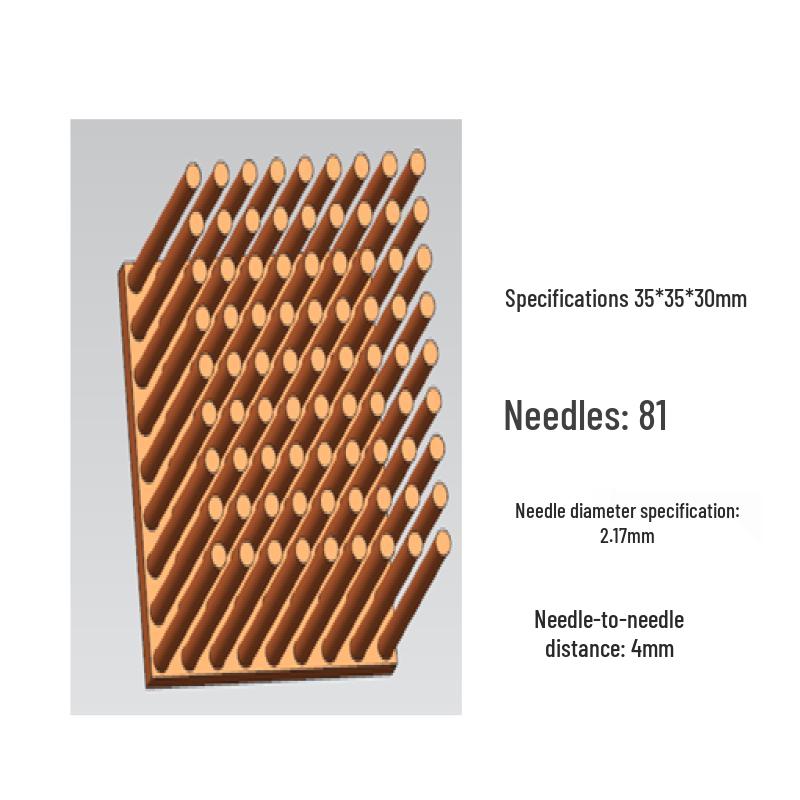 Jundingying 35x35x30mm Silent Copper Heatsink
Jundingying 35x35x30mm Silent Copper Heatsink