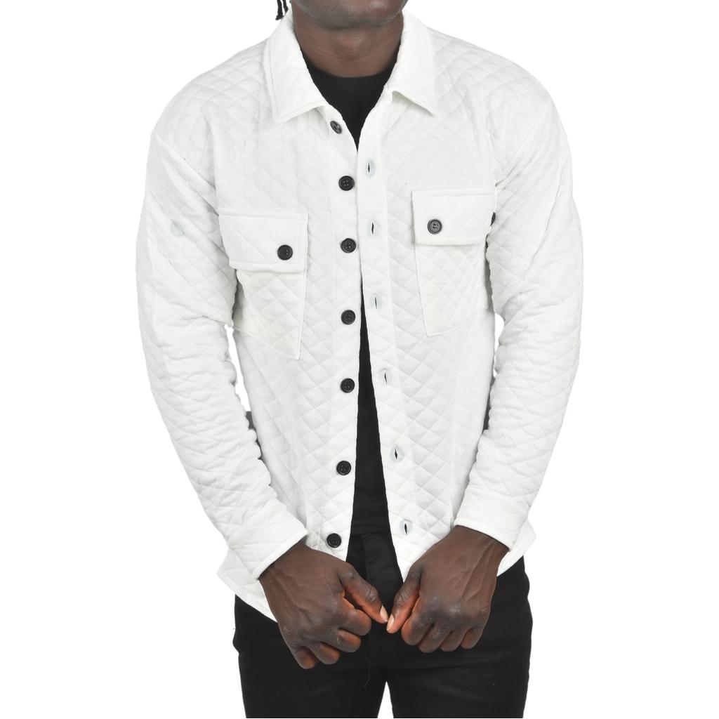 DeepSEA Diamond Patterned Slim Fit Buttoned Sports Jacket with Flap Pockets 2500609 M білий
DeepSEA Diamond Patterned Slim Fit Buttoned Sports Jacket with Flap Pockets 2500609 M білий