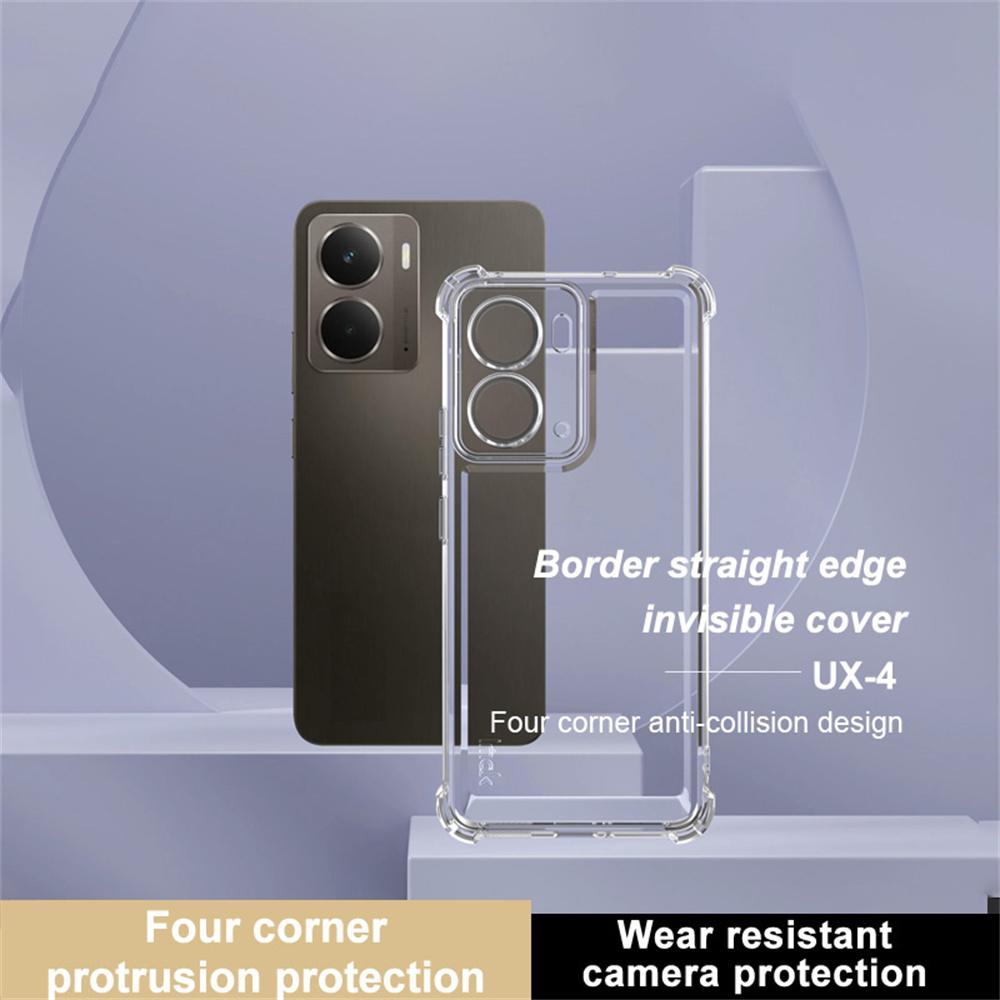 IMAK UX-4 Series For Realme P3 5G/Neo7x 5G Case Straight Frame Four Corner Shockproof Clear TPU Cover Type A
IMAK UX-4 Series For Realme P3 5G/Neo7x 5G Case Straight Frame Four Corner Shockproof Clear TPU Cover Type A