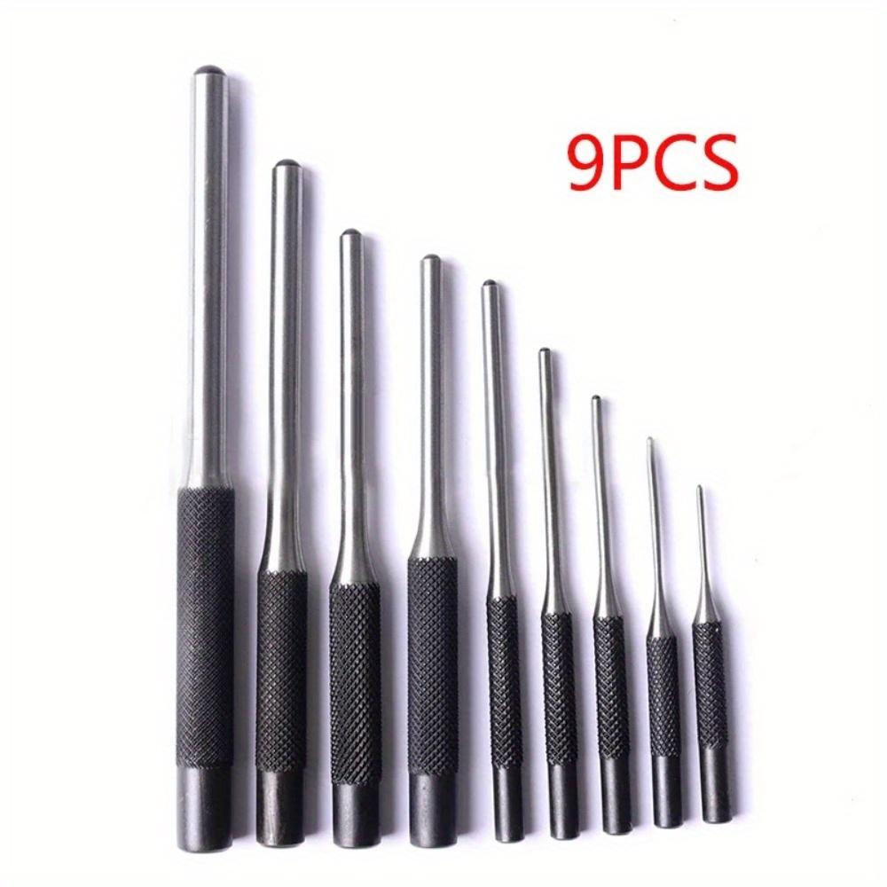 9Pcs/Set Steel Multi Size Round Head Pins Punch Set Grip Roll Pins Punch Tool Kit Professional Hollow End Starter Punch Chisel Tools 9Pcs
9Pcs/Set Steel Multi Size Round Head Pins Punch Set Grip Roll Pins Punch Tool Kit Professional Hollow End Starter Punch Chisel Tools 9Pcs