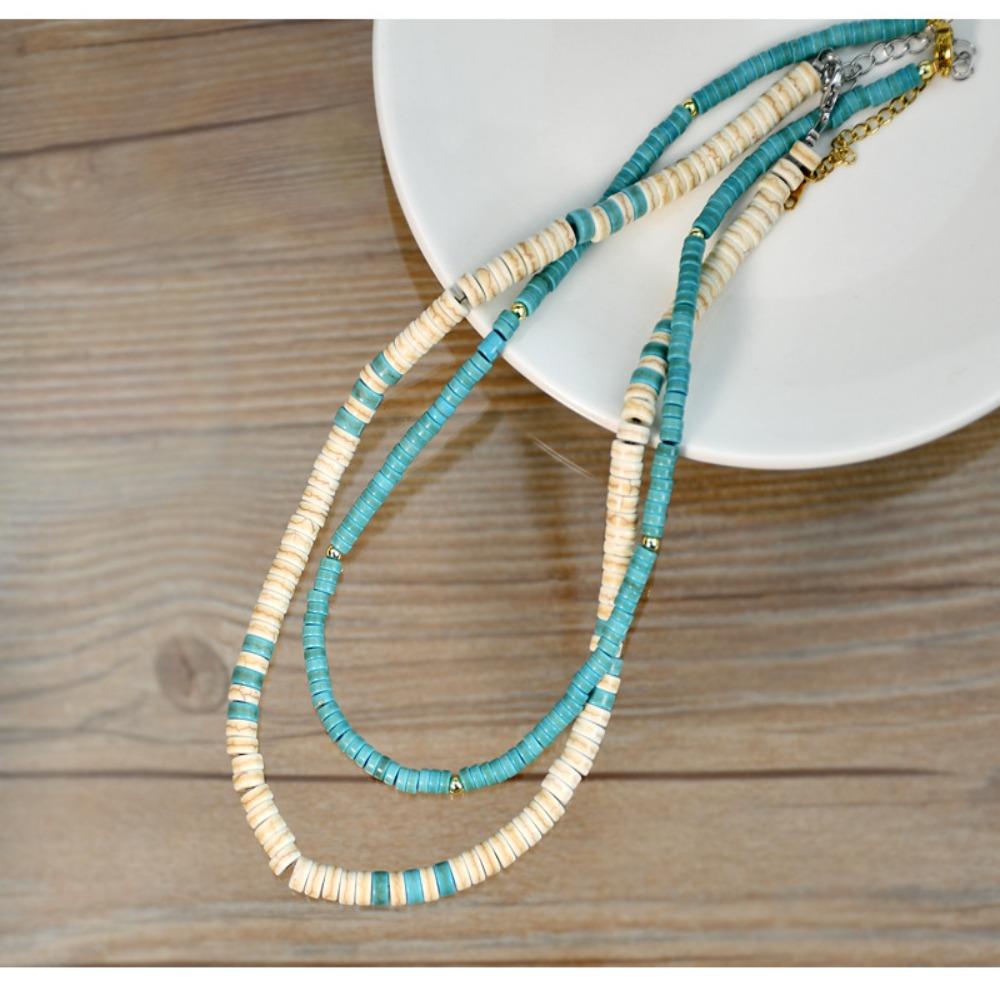 Bead Clothing Accessories Fashion Bohemia Necklace Girl Gift Turquoise Necklace Fashion Jewelry B
Bead Clothing Accessories Fashion Bohemia Necklace Girl Gift Turquoise Necklace Fashion Jewelry B