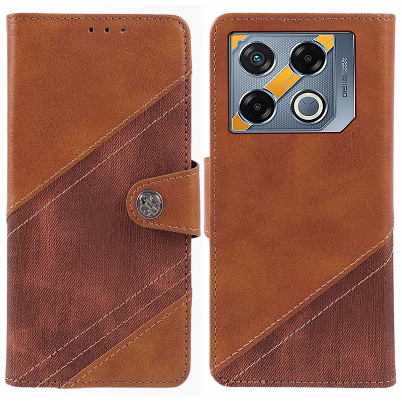 For Infinix GT 20 Pro 5G Case Wallet PU Leather Phone Cover Jeans Cloth Texture Brown
For Infinix GT 20 Pro 5G Case Wallet PU Leather Phone Cover Jeans Cloth Texture Brown