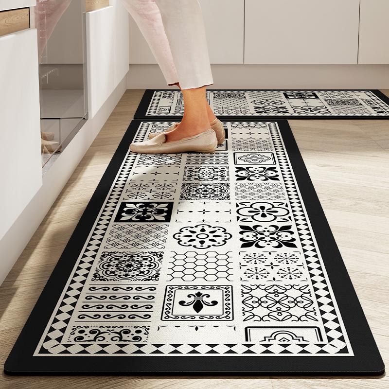 VIKAMA American retro kitchen floor mat, diatomaceous earth absorbent mat, anti slip carpet, waterproof and oil proof mat 30X40CM 1PC
VIKAMA American retro kitchen floor mat, diatomaceous earth absorbent mat, anti slip carpet, waterproof and oil proof mat 30X40CM 1PC