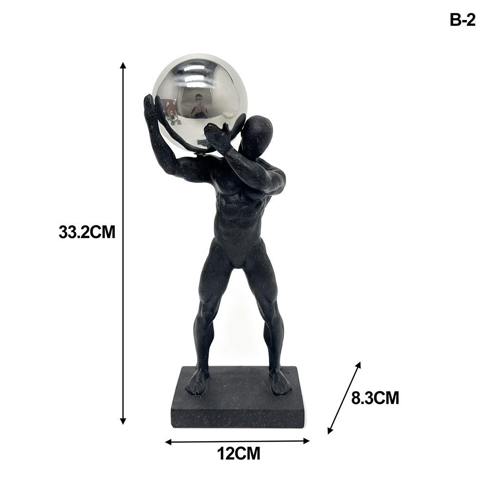 Ball Lifting Gymnast Statue Golden Figures Ornaments Desk Decoration Abstract Character Resin Sculpture Room Aesthetic Decor
Ball Lifting Gymnast Statue Golden Figures Ornaments Desk Decoration Abstract Character Resin Sculpture Room Aesthetic Decor
