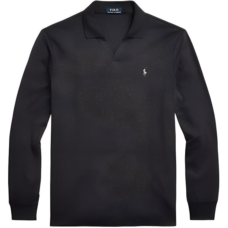 Polo Ralph Lauren SS25 Хлопковое поло с V-образным вырезом и вышивкой пони, с длинным рукавом, мужское, черное 710916556-001 XL
Polo Ralph Lauren SS25 Хлопковое поло с V-образным вырезом и вышивкой пони, с длинным рукавом, мужское, черное 710916556-001 XL