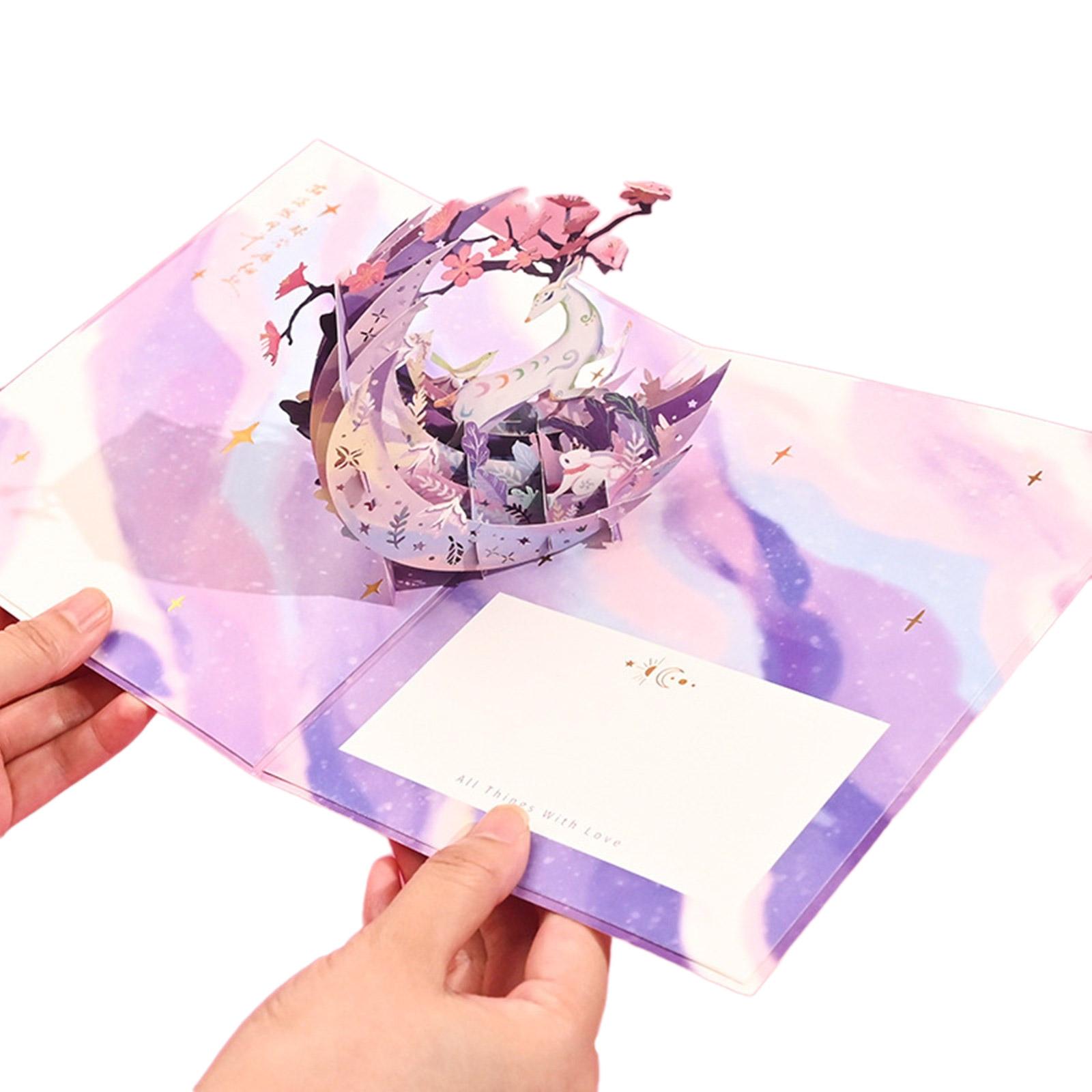 Креативная открытка на день рождения с вырезкой из бумаги, 3D поп-ап открытка, идеальный подарок и украшение для вечеринки, персонализированные пожелания внутри 1
Креативная открытка на день рождения с вырезкой из бумаги, 3D поп-ап открытка, идеальный подарок и украшение для вечеринки, персонализированные пожелания внутри 1