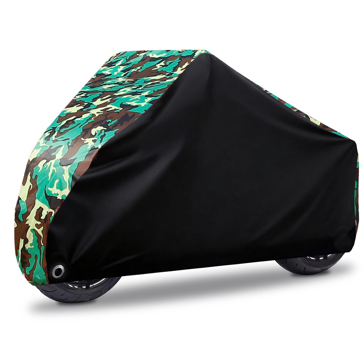 Thickened Motorcycle Cover: Sun, Rain & Dust Protection Black Camouflage
Thickened Motorcycle Cover: Sun, Rain & Dust Protection Black Camouflage