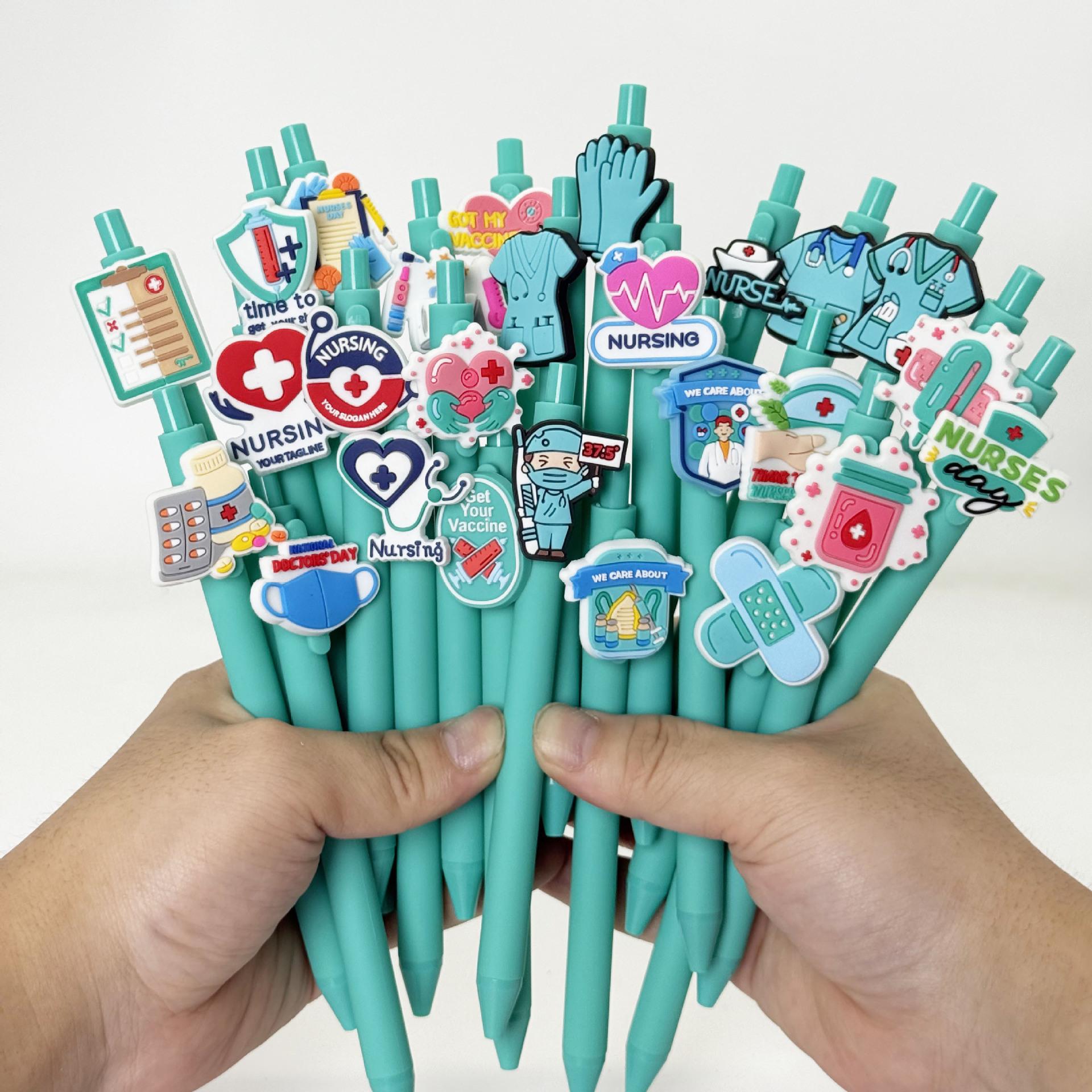 10Pcs Doctor Nurse Dedicated Ballpoint Pens, Perfect Gift for Medical Nurses, Cartoon Creative Patch Student Nursing Essentials Stationery Office Sign Random style 10Pcs
10Pcs Doctor Nurse Dedicated Ballpoint Pens, Perfect Gift for Medical Nurses, Cartoon Creative Patch Student Nursing Essentials Stationery Office Sign Random style 10Pcs