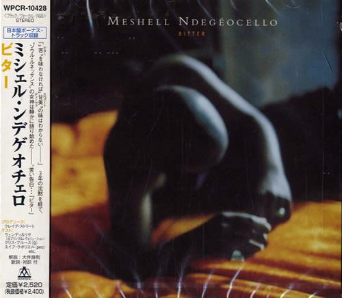CD MESHELL NDEGEOCELLO Bitter WPCR10428 MAVERICK 1999 Japan SoulFunk Used
CD MESHELL NDEGEOCELLO Bitter WPCR10428 MAVERICK 1999 Japan SoulFunk Used