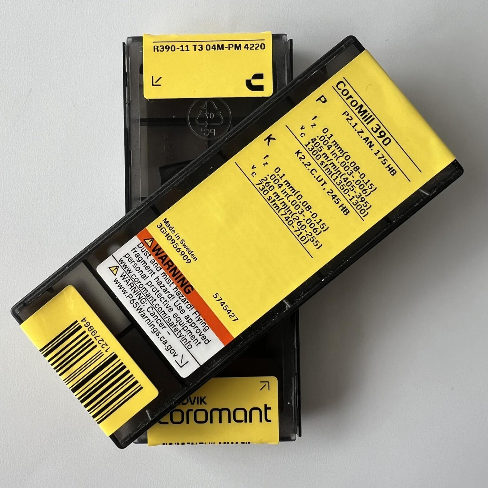 SANDVIK / R390-11T304M-PM 4220 / Original Swedish hard alloy blade 10 Pcs
SANDVIK / R390-11T304M-PM 4220 / Original Swedish hard alloy blade 10 Pcs