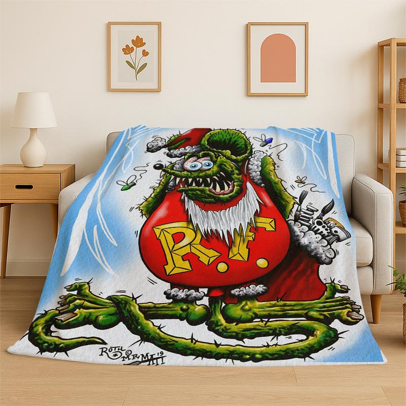 3D Rat Fink Cartoon Racing Car Moto Sign Flannel Blanket Soft Warm Throw Blanket for Bedroom Living Room Bed Travel Picnic Gift 75x90cm
3D Rat Fink Cartoon Racing Car Moto Sign Flannel Blanket Soft Warm Throw Blanket for Bedroom Living Room Bed Travel Picnic Gift 75x90cm