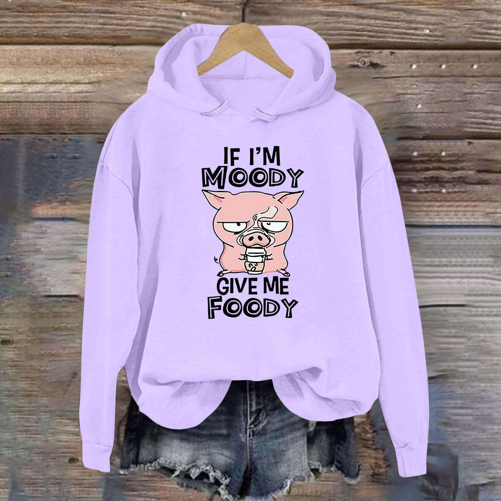 Женская мода легкий длинный рукав пуловер толстовки с капюшоном с карманами графическая толстовка S
Женская мода легкий длинный рукав пуловер толстовки с капюшоном с карманами графическая толстовка S