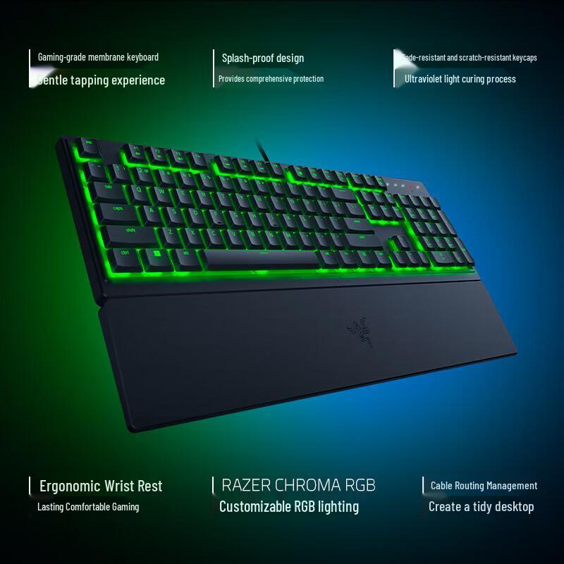 Razer Cynosa V3 X Membrane Gaming Keyboard
Razer Cynosa V3 X Membrane Gaming Keyboard