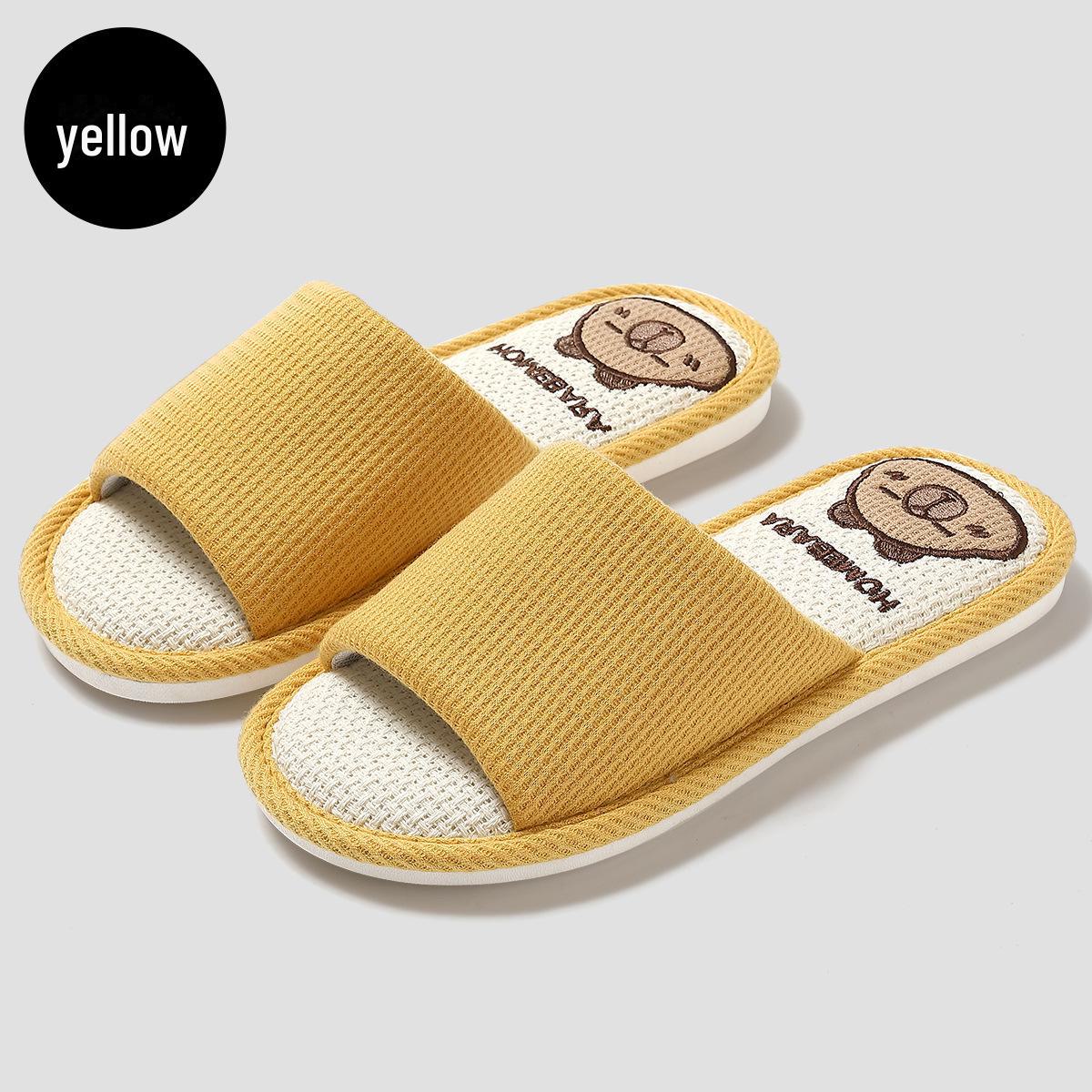 Туфли из льна и хлопка: Большие бесшумные домашние тапочки для женщин и мужчин на весну/осень 38-39 is suitable for 37-38
Туфли из льна и хлопка: Большие бесшумные домашние тапочки для женщин и мужчин на весну/осень 38-39 is suitable for 37-38