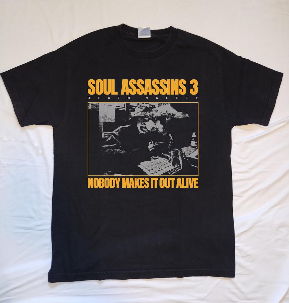 Collection Soul Assassins NOBODY MAKES IT OUT ALIVE T Shirt Black All Size KK236 Unisex T-Shirt XXXXL
Collection Soul Assassins NOBODY MAKES IT OUT ALIVE T Shirt Black All Size KK236 Unisex T-Shirt XXXXL