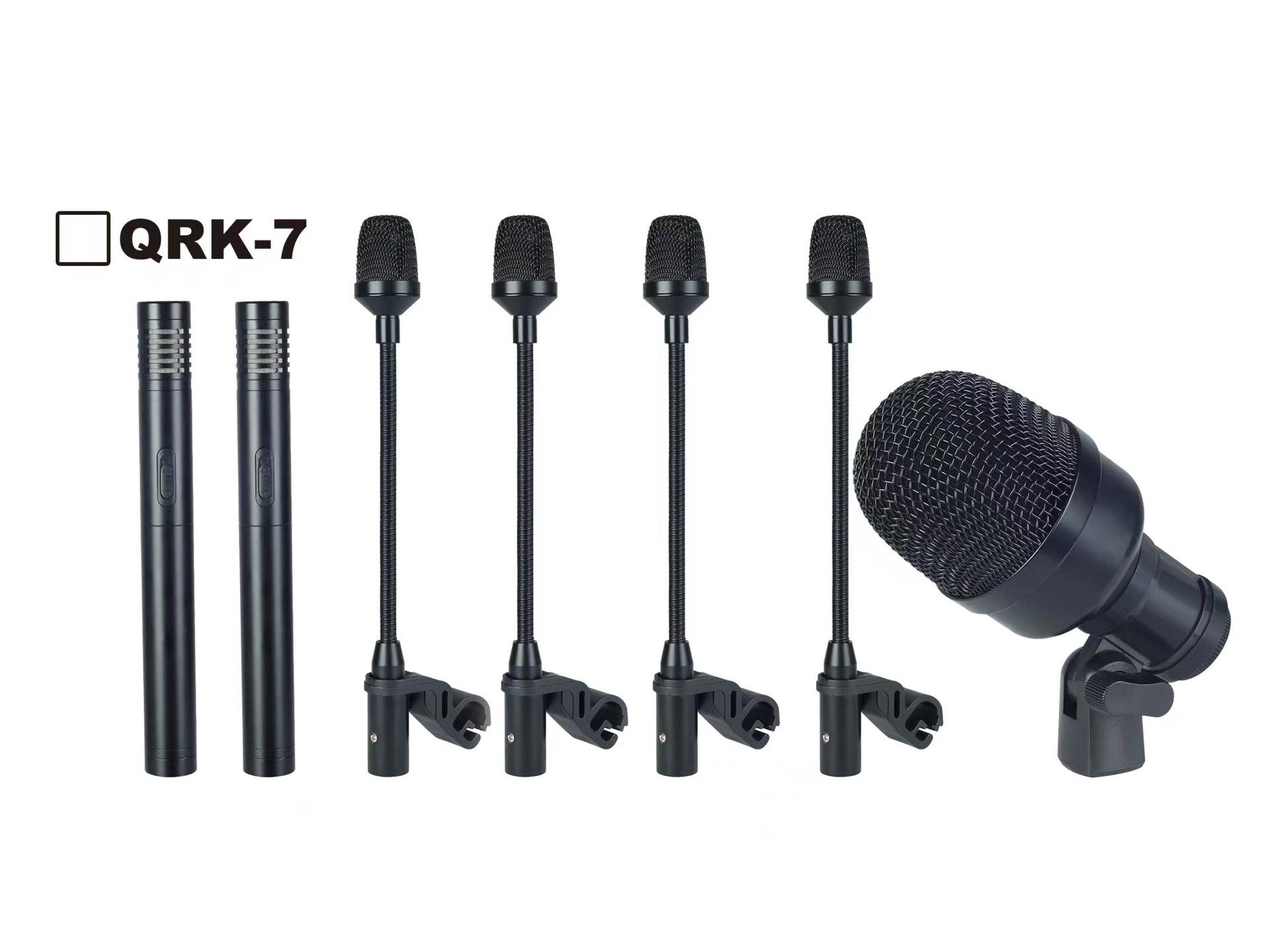 MDG-07 Stage Band 7-Piece Drum Microphone Set with Snare Stand and Percussion Pickup
MDG-07 Stage Band 7-Piece Drum Microphone Set with Snare Stand and Percussion Pickup