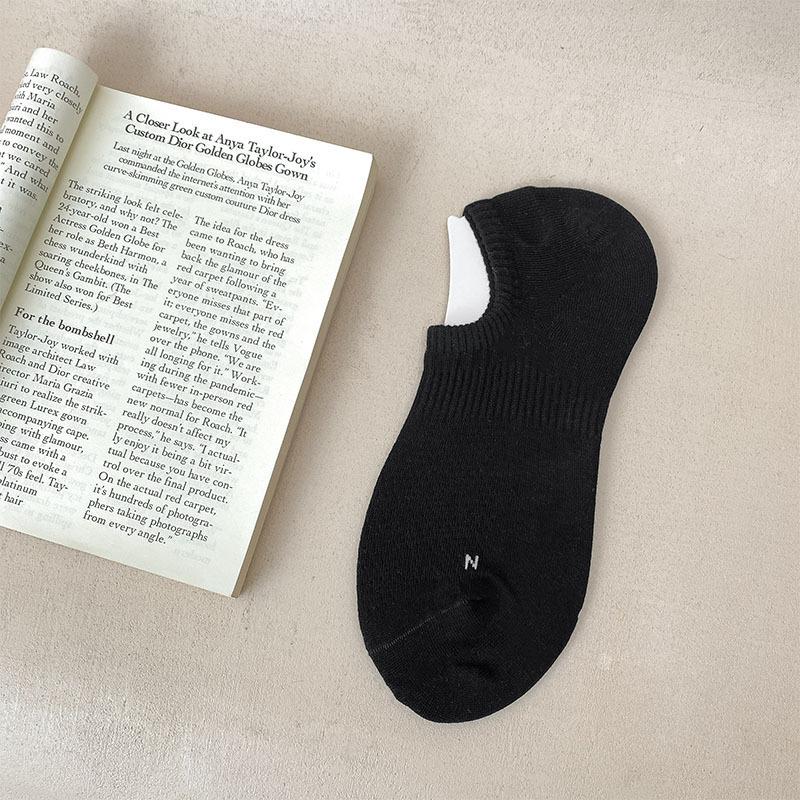 Youth Fashion Letter Socks Men S Season Thin Mesh Breathable Silicone Non-Slip Heel Sports Socks One size fits all
Youth Fashion Letter Socks Men S Season Thin Mesh Breathable Silicone Non-Slip Heel Sports Socks One size fits all