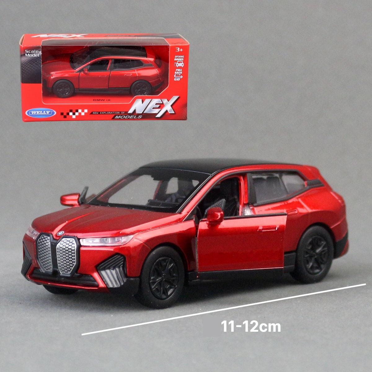 1/36 BMW IX SUV Sport Toy Car Model For Children Welly Diecast Miniature Vehicle Pull Back Collection Gift For Children Kid Boy червоний
1/36 BMW IX SUV Sport Toy Car Model For Children Welly Diecast Miniature Vehicle Pull Back Collection Gift For Children Kid Boy червоний