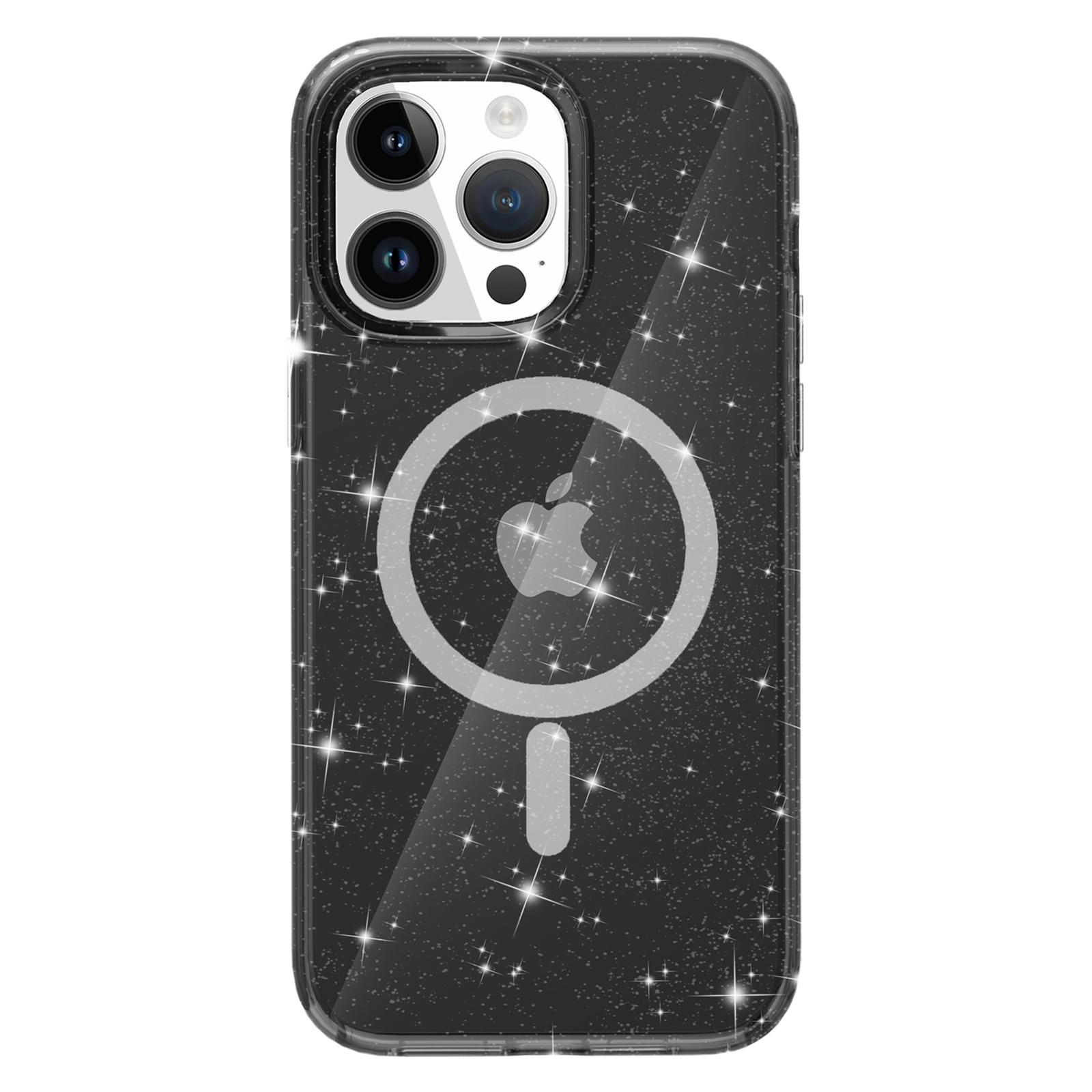 Glitter Case for iPhone 15 Pro,Hard PC+Soft TPU Compatible with MagSafe Anti-drop Phone Cover Black
Glitter Case for iPhone 15 Pro,Hard PC+Soft TPU Compatible with MagSafe Anti-drop Phone Cover Black