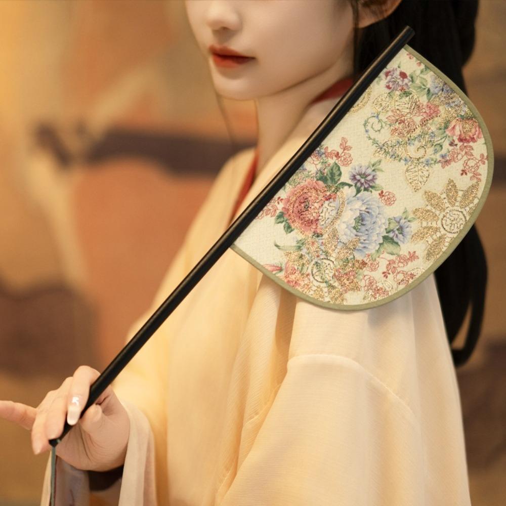 Exquisite Hand Held Fans Long Handle Decorative Fan Creative Chinese Style Fan Photography Show Style 23
Exquisite Hand Held Fans Long Handle Decorative Fan Creative Chinese Style Fan Photography Show Style 23