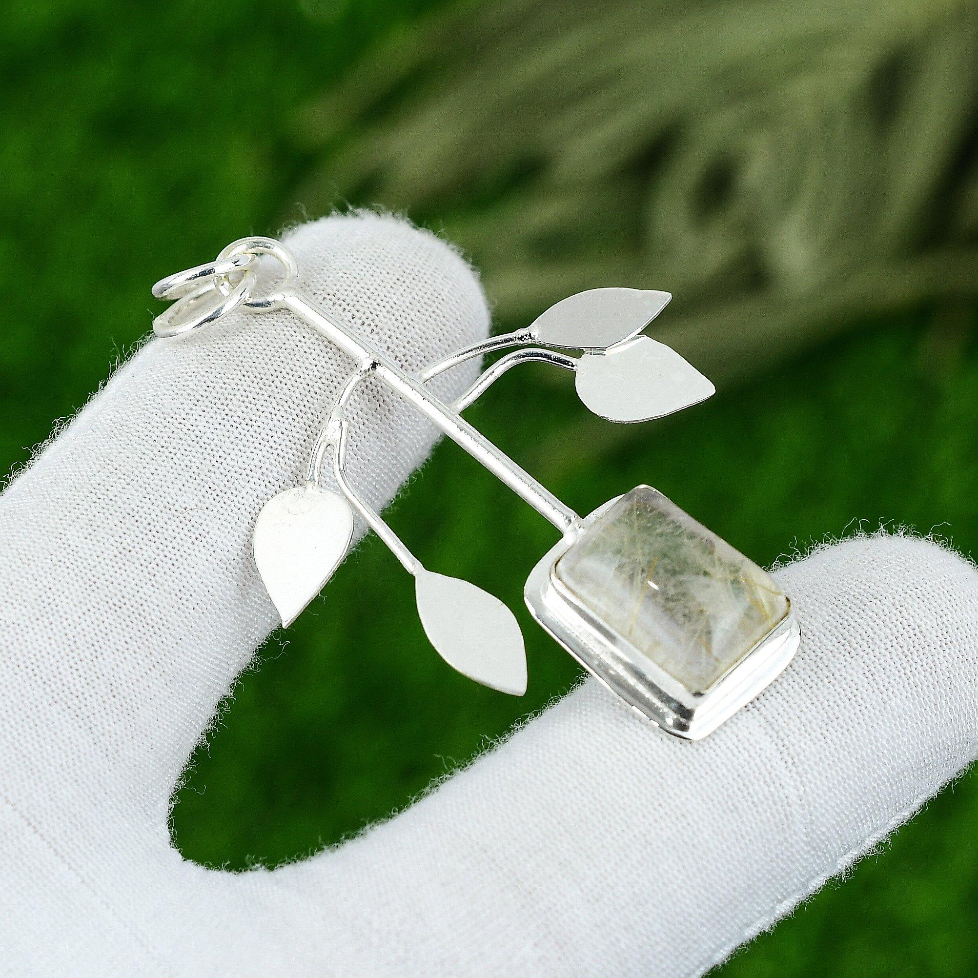 Подарок для женщин Подвеска Серебро 925 пробы Натуральный Золотистый Рутил Драгоценный камень
Подарок для женщин Подвеска Серебро 925 пробы Натуральный Золотистый Рутил Драгоценный камень