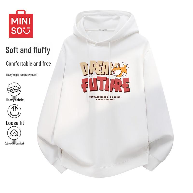 MINISO Men s Premium Heavyweight Hooded Sweatshirt 3XL
MINISO Men s Premium Heavyweight Hooded Sweatshirt 3XL