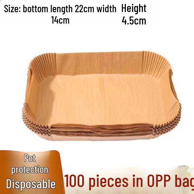 Прямоугольный одноразовый противень для выпечки, впитывающий масло, для использования в духовке и микроволновой печи
Прямоугольный одноразовый противень для выпечки, впитывающий масло, для использования в духовке и микроволновой печи