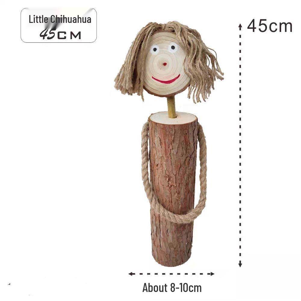 Charming Wooden Tree Man Puppet: Handcrafted Kindergarten Decor & Display Tree Doll 1 - 45cm
Charming Wooden Tree Man Puppet: Handcrafted Kindergarten Decor & Display Tree Doll 1 - 45cm