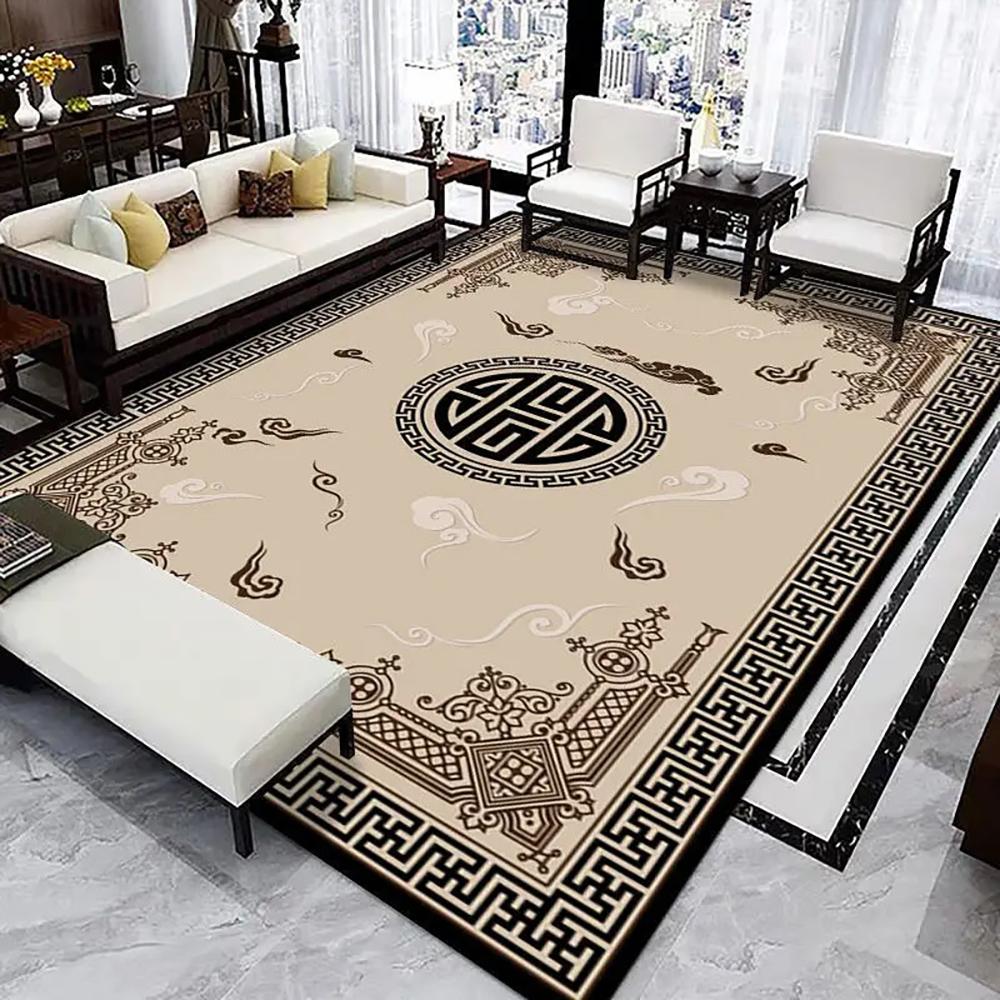 VIKAMA Loop Pile Chinese Style Rug - Durable Stain-Resistant Carpet for Bedroom Living Room Home Decor Easy Clean Non-Slip 40x60cm 16x24inch
VIKAMA Loop Pile Chinese Style Rug - Durable Stain-Resistant Carpet for Bedroom Living Room Home Decor Easy Clean Non-Slip 40x60cm 16x24inch