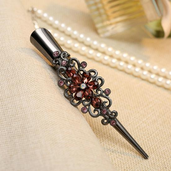 Корейская ретро-заколка для волос с кристаллами в виде акулы - элегантная большая заколка для волос с роговым дизайном коричневый
Корейская ретро-заколка для волос с кристаллами в виде акулы - элегантная большая заколка для волос с роговым дизайном коричневый