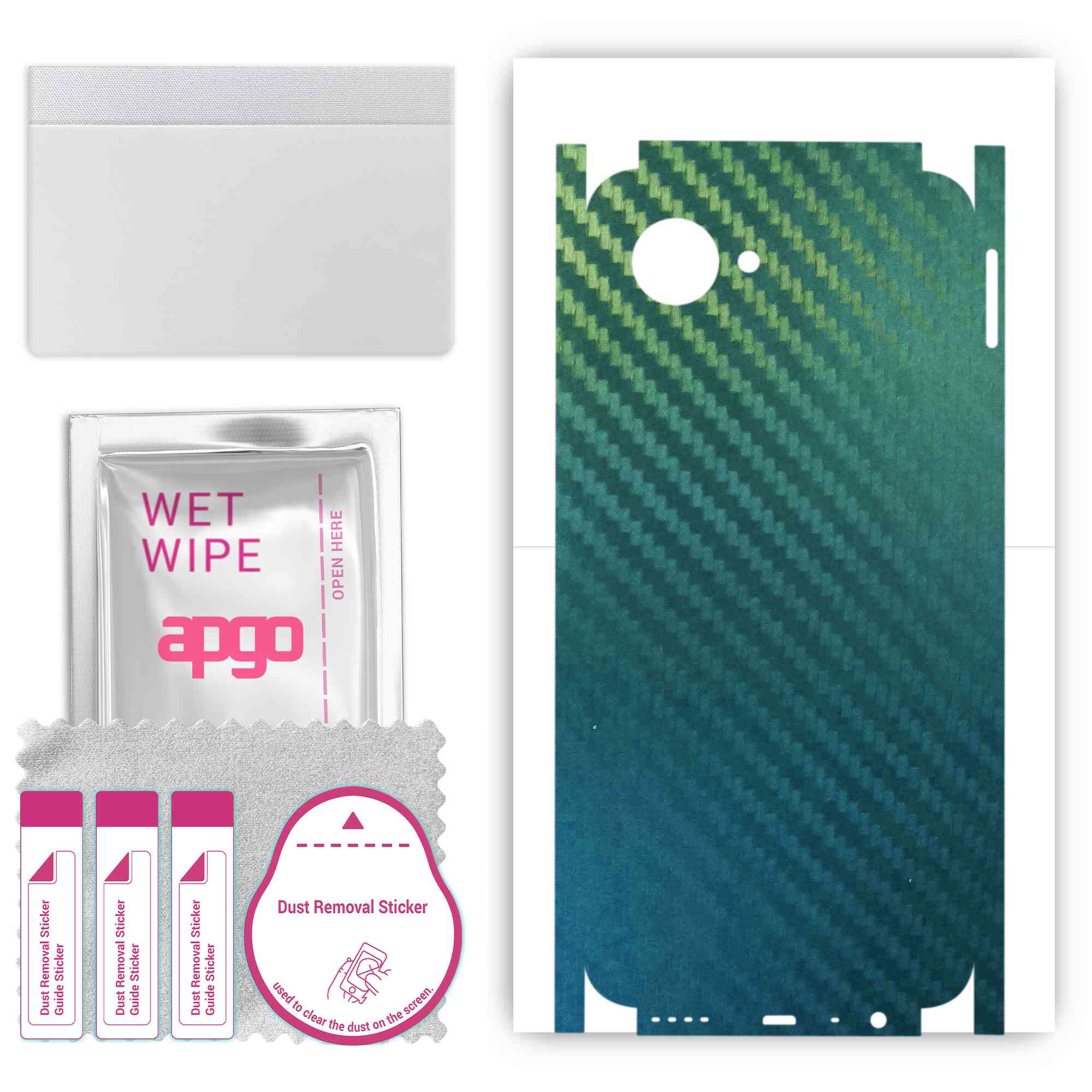 apgo Protective Skin Sticker for the back+sides compatible with Realme C30, Full Wrap Film, Foil, Vinyl - Pattern Carbon Chameleon CAKA1
apgo Protective Skin Sticker for the back+sides compatible with Realme C30, Full Wrap Film, Foil, Vinyl - Pattern Carbon Chameleon CAKA1