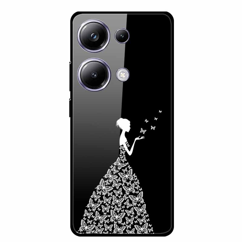 Glass Case For Poco M6 Pro 4G Case Hard Tempered Glass Back Cover Soft Bumper For Xiaomi Redmi Note 13 Pro 4G Phone Case Cover Poco M6 Pro 4G
Glass Case For Poco M6 Pro 4G Case Hard Tempered Glass Back Cover Soft Bumper For Xiaomi Redmi Note 13 Pro 4G Phone Case Cover Poco M6 Pro 4G