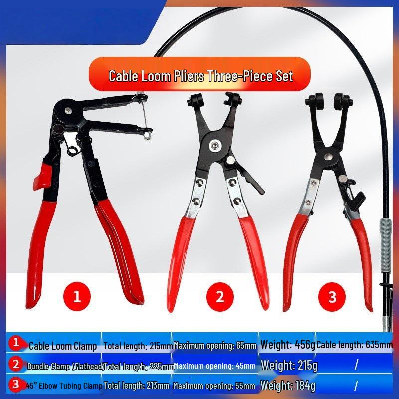 Car Hose Clamp & Dust Cover Clip Set - Multi-Purpose Clamps for Water, Air Conditioning, Oil Pipes & More
Car Hose Clamp & Dust Cover Clip Set - Multi-Purpose Clamps for Water, Air Conditioning, Oil Pipes & More
