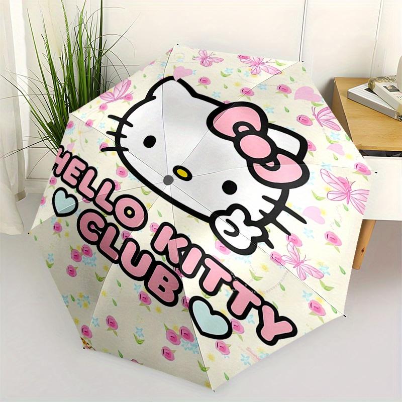Hello Kitty,Club Automatic Folding Umbrella-Simple 8-Rib Design, Bright Cartoon Pattern, Durable Iron Frame, Suitable For Travel, Outdoor, B
Hello Kitty,Club Automatic Folding Umbrella-Simple 8-Rib Design, Bright Cartoon Pattern, Durable Iron Frame, Suitable For Travel, Outdoor, B