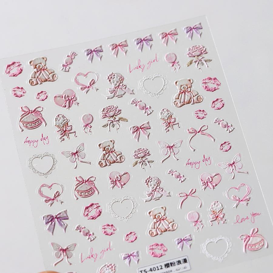 Магия Феррита 5D Вишнево-розовый Тисненый Нейл-арт 3D Романтические Матовые Тонкие Прозрачные Наклейки TS-4012
Магия Феррита 5D Вишнево-розовый Тисненый Нейл-арт 3D Романтические Матовые Тонкие Прозрачные Наклейки TS-4012