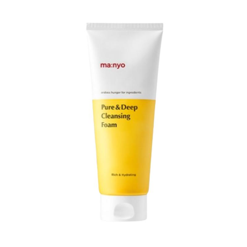 ma:nyo Pure & Deep Cleansing Foam 200ml | Korean Moisturizing Facial Cleanser with Meringue Bubble, Ceramide & Hyaluronic Acid 200ml
ma:nyo Pure & Deep Cleansing Foam 200ml | Korean Moisturizing Facial Cleanser with Meringue Bubble, Ceramide & Hyaluronic Acid 200ml