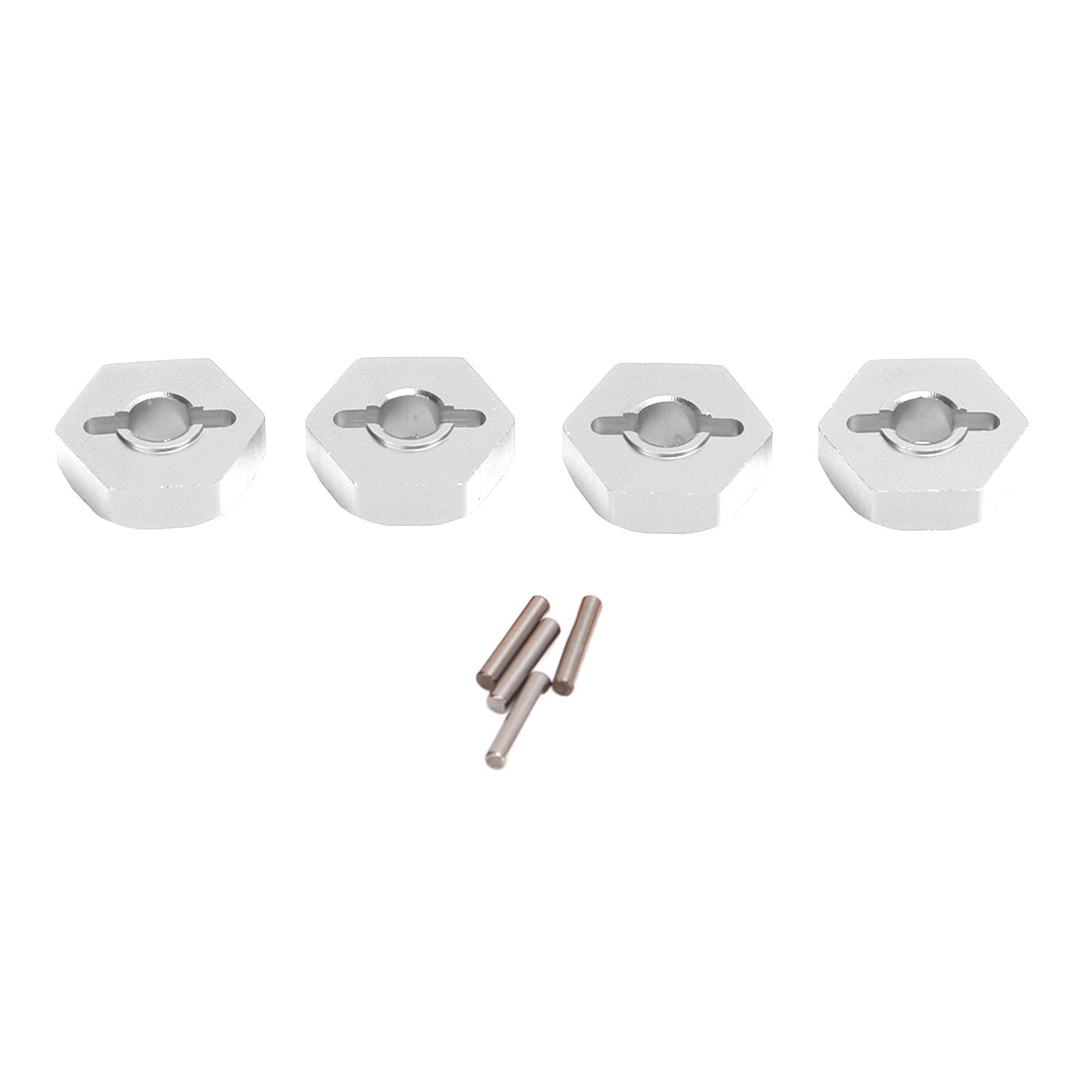 4 Pcs 12mm Aluminum Alloy Hex Wheel Hubs Adapters With Axle Pins for TRAXXAS 116 RC Car Parts
4 Pcs 12mm Aluminum Alloy Hex Wheel Hubs Adapters With Axle Pins for TRAXXAS 116 RC Car Parts