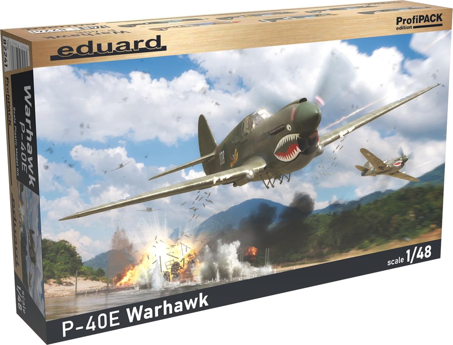 Eduard Profipack Warhawk Пластиковая модель EDU82241 1/48 P-40E (Самолет)
Eduard Profipack Warhawk Пластиковая модель EDU82241 1/48 P-40E (Самолет)