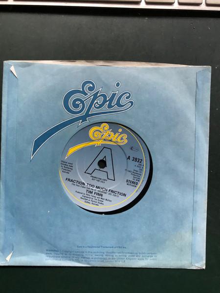 7-дюймовая пластинка TIM FINN Fraction Too Much Friction A3932 Epic 1983 UK Rock Б/у
7-дюймовая пластинка TIM FINN Fraction Too Much Friction A3932 Epic 1983 UK Rock Б/у