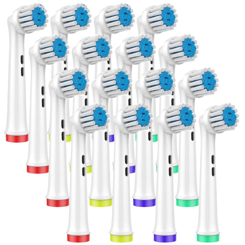 Набор насадок для электрических зубных щёток Oral B, 16 шт (Sensitive Soft) 16Pcs Brush Heads
Набор насадок для электрических зубных щёток Oral B, 16 шт (Sensitive Soft) 16Pcs Brush Heads