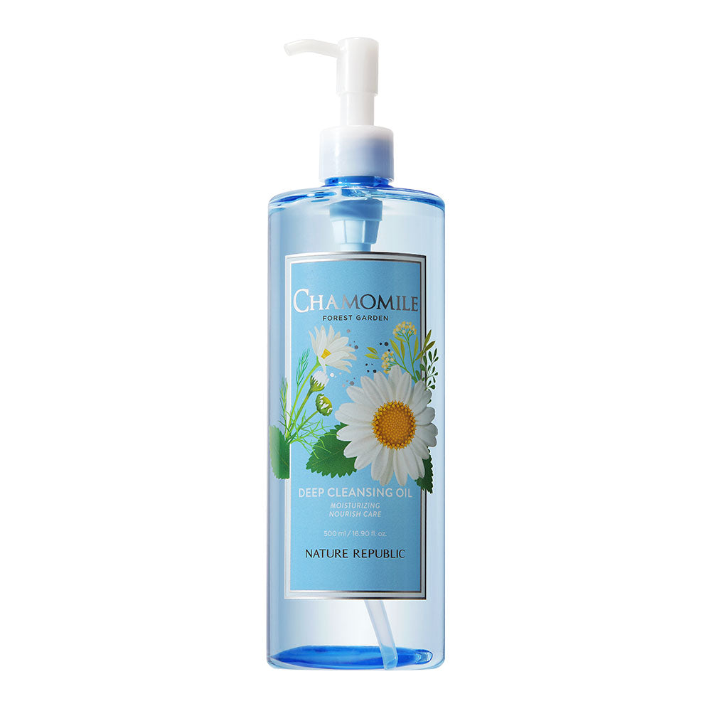 NATURE REPUBLIC Forest Garden Chamomile Cleansing Oil 500ml
NATURE REPUBLIC Forest Garden Chamomile Cleansing Oil 500ml