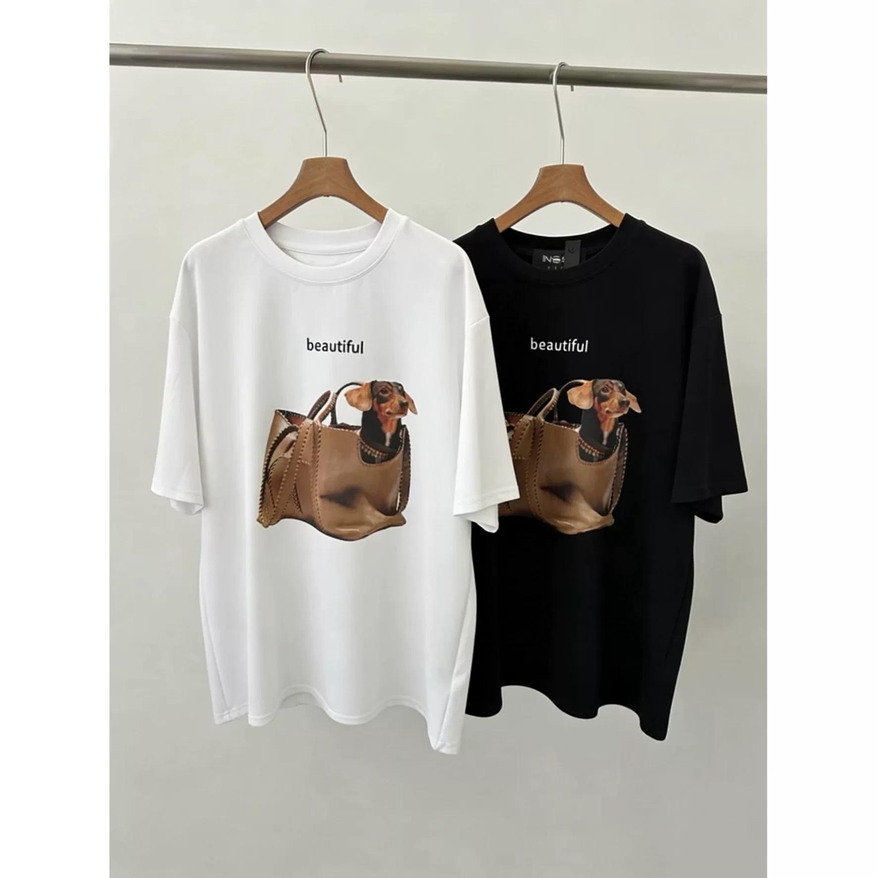 Women s Plus Size Cartoon Dog Print Cotton T-shirt - Loose Fit, Short Sleeve, Versatile Summer Top M
Women s Plus Size Cartoon Dog Print Cotton T-shirt - Loose Fit, Short Sleeve, Versatile Summer Top M