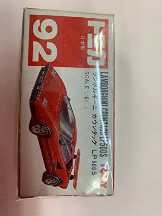 Tomica Сделано в Японии 92 Lamborghini Countach LP500S 161 Коробка Красный Логотип TOMY
Tomica Сделано в Японии 92 Lamborghini Countach LP500S 161 Коробка Красный Логотип TOMY