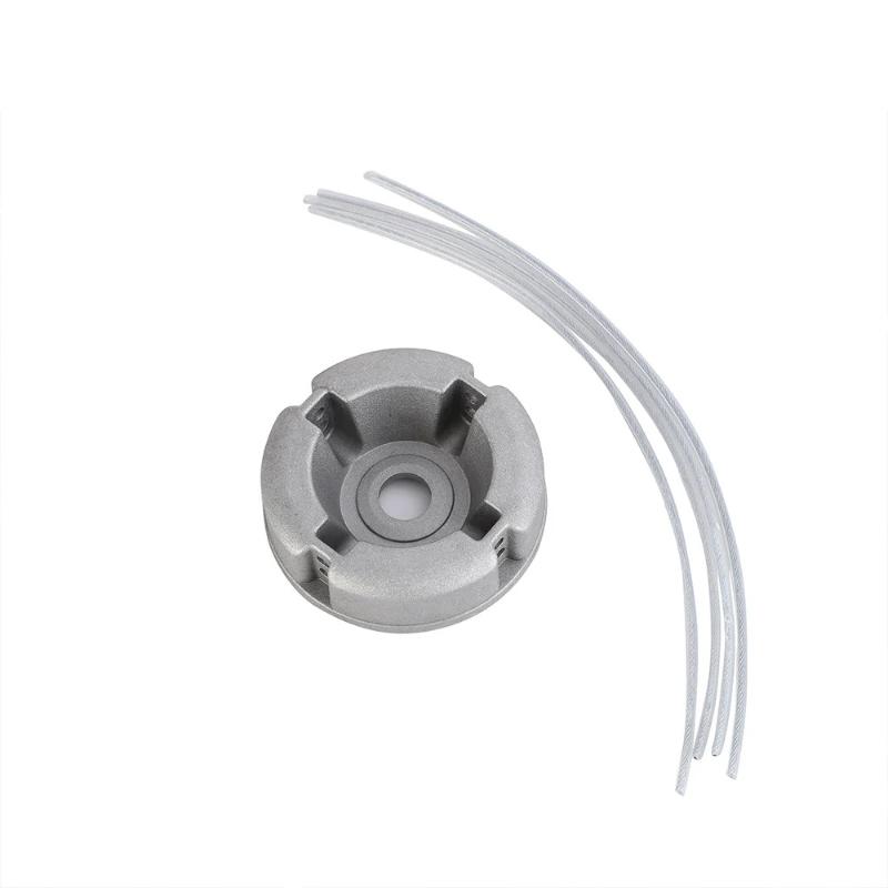 Silver Universal Aluminum Alloy Lawn Mower Head And Replacement Nylon Steel For Lawn Mowing Line Lawn Mower Weed Head Accessorie срібний
Silver Universal Aluminum Alloy Lawn Mower Head And Replacement Nylon Steel For Lawn Mowing Line Lawn Mower Weed Head Accessorie срібний