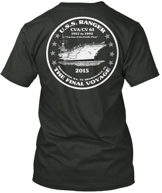 USS RANGER CVA CV 61 Tee T-Shirt Made in the USA Size S to 5XL Unisex T-Shirt S
USS RANGER CVA CV 61 Tee T-Shirt Made in the USA Size S to 5XL Unisex T-Shirt S