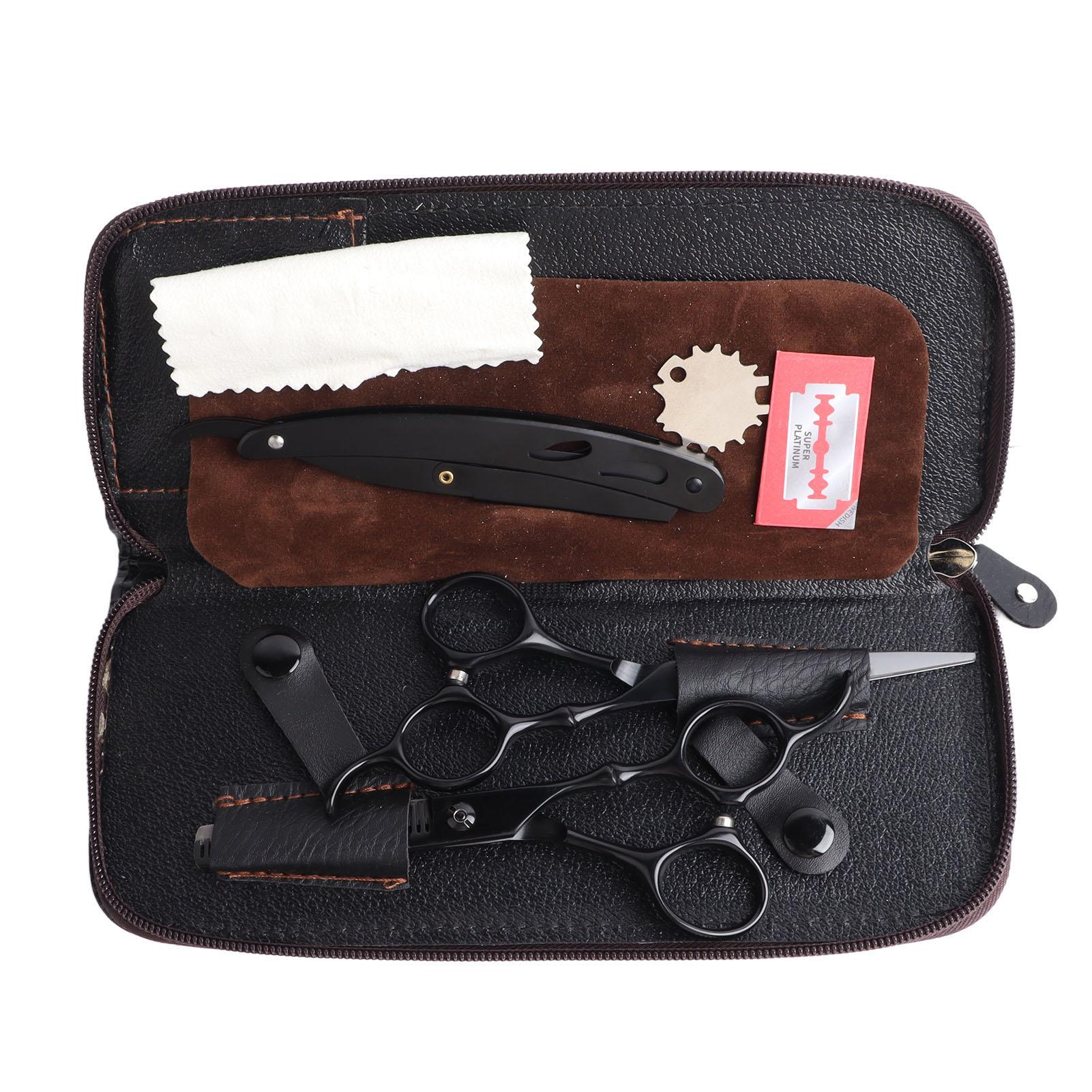 5.5 Inch Hair Cutting Shears Set Professional Multifunctional Stainless Steel Hairdressing Scissor
5.5 Inch Hair Cutting Shears Set Professional Multifunctional Stainless Steel Hairdressing Scissor