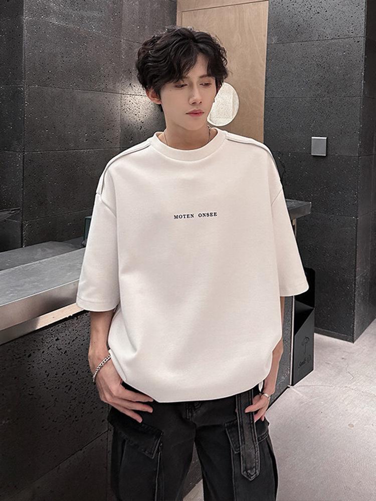 Men s Summer High-End Heavyweight T-Shirt with Padded Shoulders and Clean Fit Short Sleeves L білий
Men s Summer High-End Heavyweight T-Shirt with Padded Shoulders and Clean Fit Short Sleeves L білий