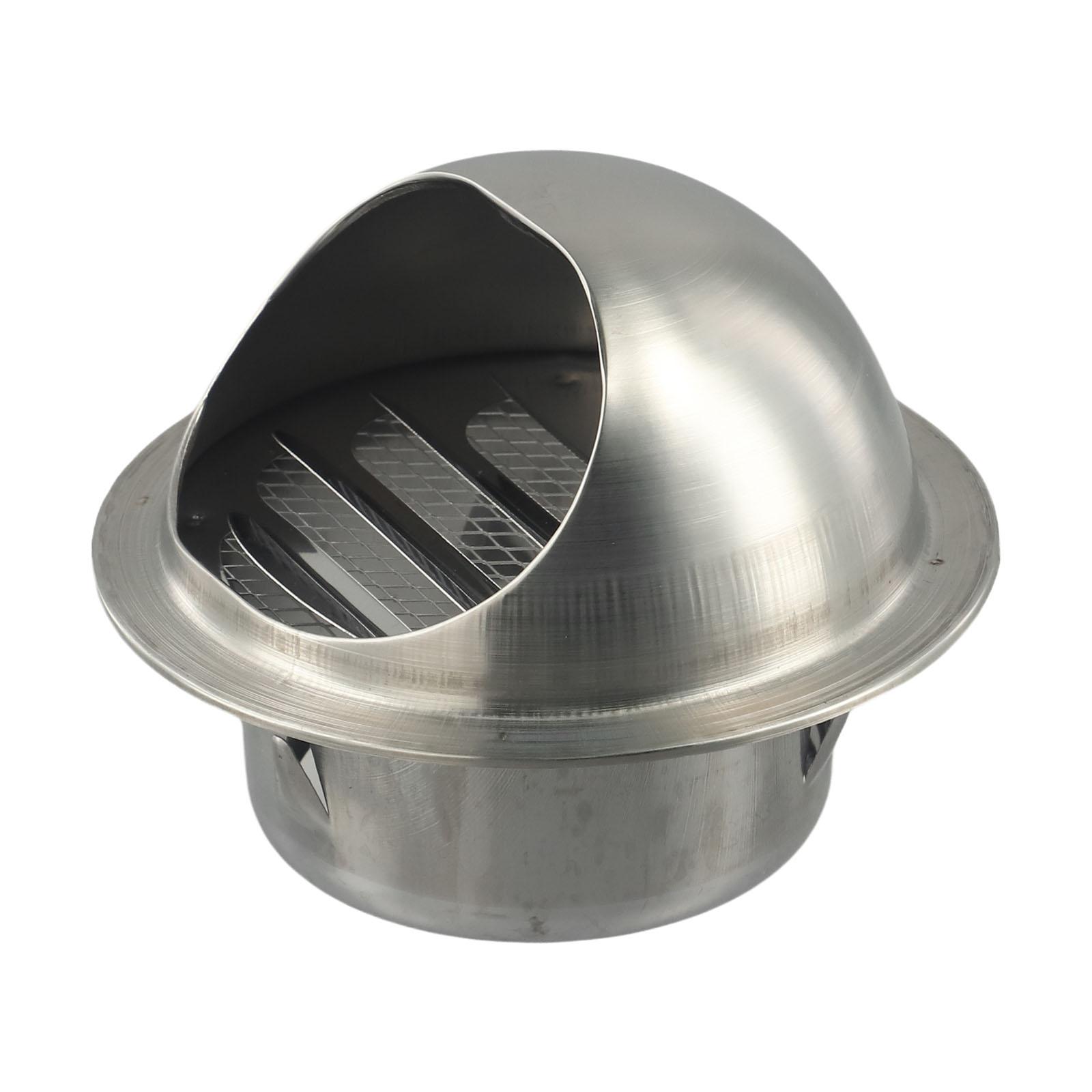 Air Vent Grille Stainless Steel Round Brushed Bull Nosed External Extractor Wall Vent Outlet Exhaust Cap Rainproof Cap
Air Vent Grille Stainless Steel Round Brushed Bull Nosed External Extractor Wall Vent Outlet Exhaust Cap Rainproof Cap
