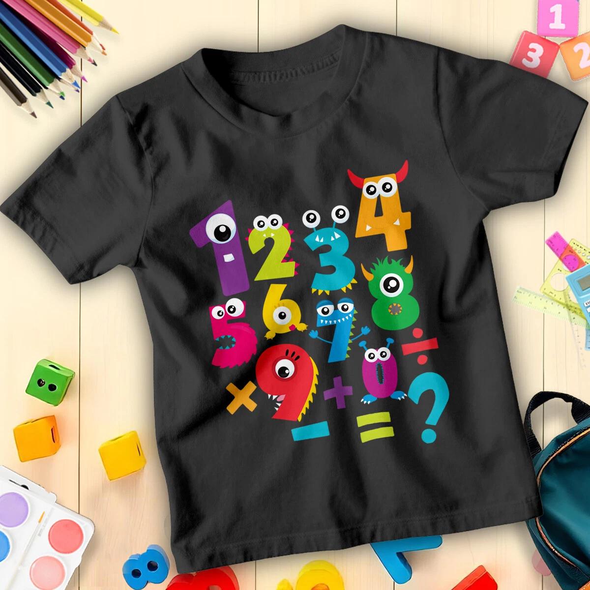 Boys and Girls Monster Number Day Maths Day Ideas T-Shirt Tee for Kids #ND S
Boys and Girls Monster Number Day Maths Day Ideas T-Shirt Tee for Kids #ND S